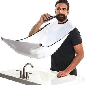Mess-free Tidy Clean Easy to Use Shaving Beard Bib